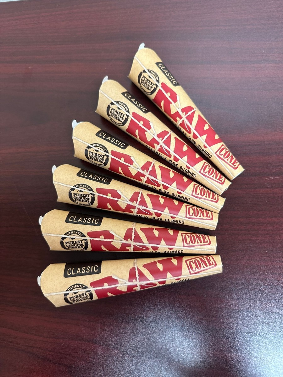 Raw- Cones / Classic 1¼ (6 Pack)