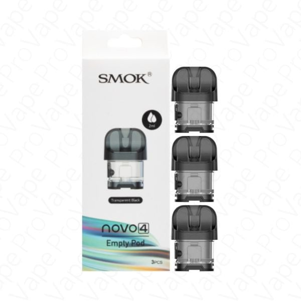Smok - Novo 4 Empty Replacement Pod / Black (Sold Individually)