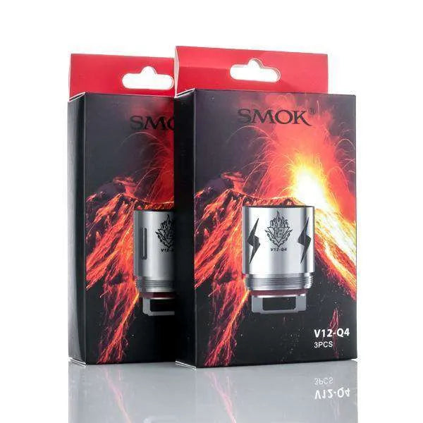 SMOK Replacement Coil Pack of 3 - 0.15 ohm V12 Q4 Replacement Coils SMOK TFV12 V12 Replacement Coil Pack