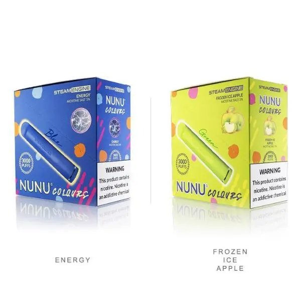 Vape Nunu Colours - 3000 Disposable Device (FS)