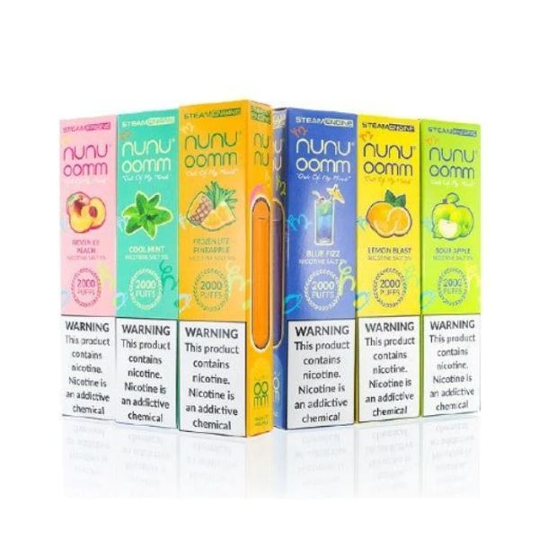 Vape NuNu - 2000 Rechargeable Disposable Device (TFN) (FS)