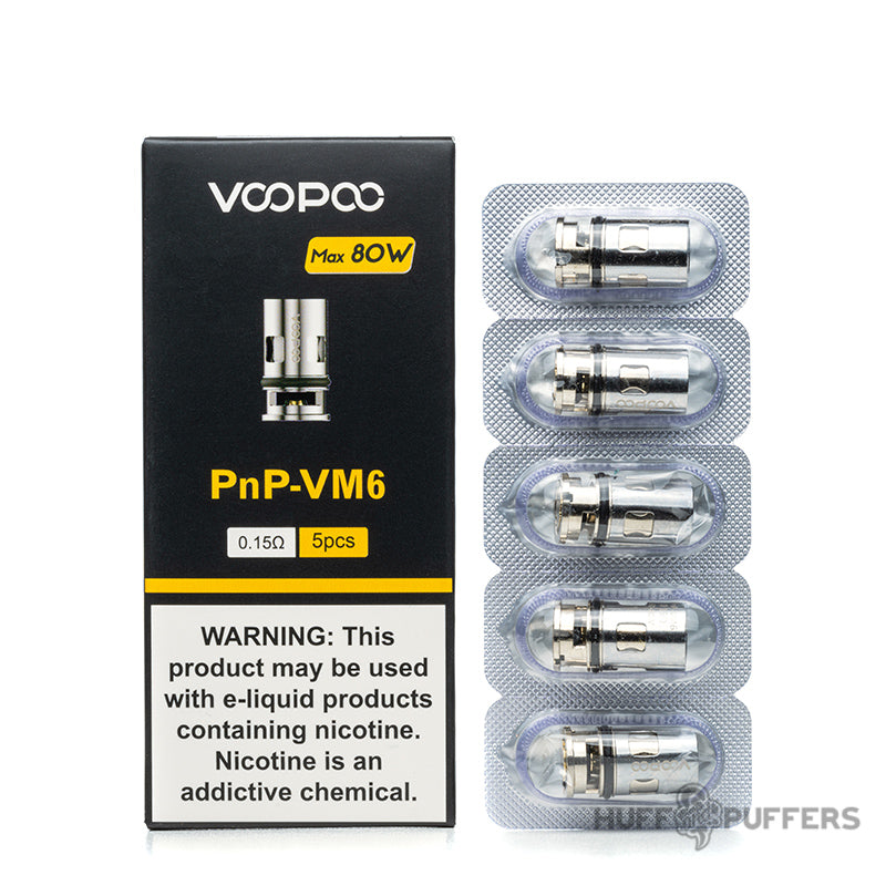 VooPoo - PnP Replacement Coil (SOLD INDIVIDUALLY)