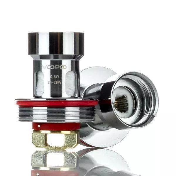 VooPoo Replacement Coil VooPoo UFORCE U2 Replacement Coil Pack - Pack of 5 - 0.4 ohm VooPoo UFORCE Replacement Coil Pack