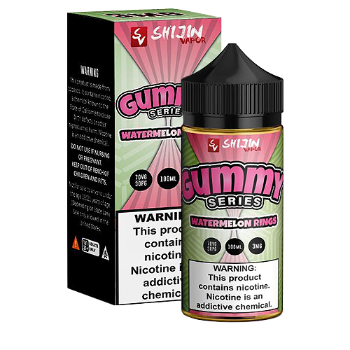 Gummy Series by Shijin Vapor - Watermelon Rings (FINAL SALE)